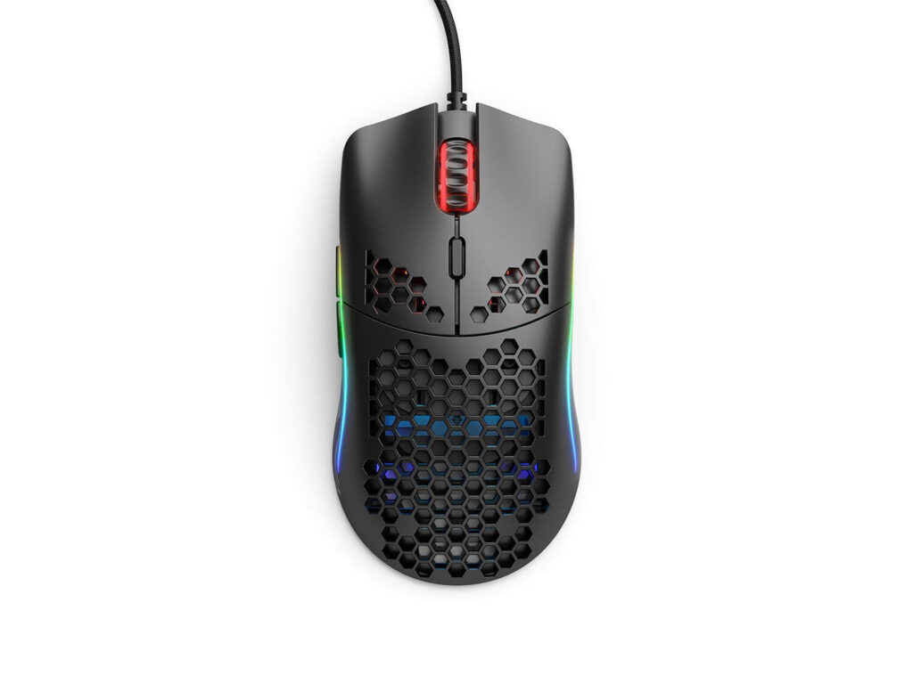 Mouse Glorious Model O Minus, Ultrausor 58g, Negru Mat