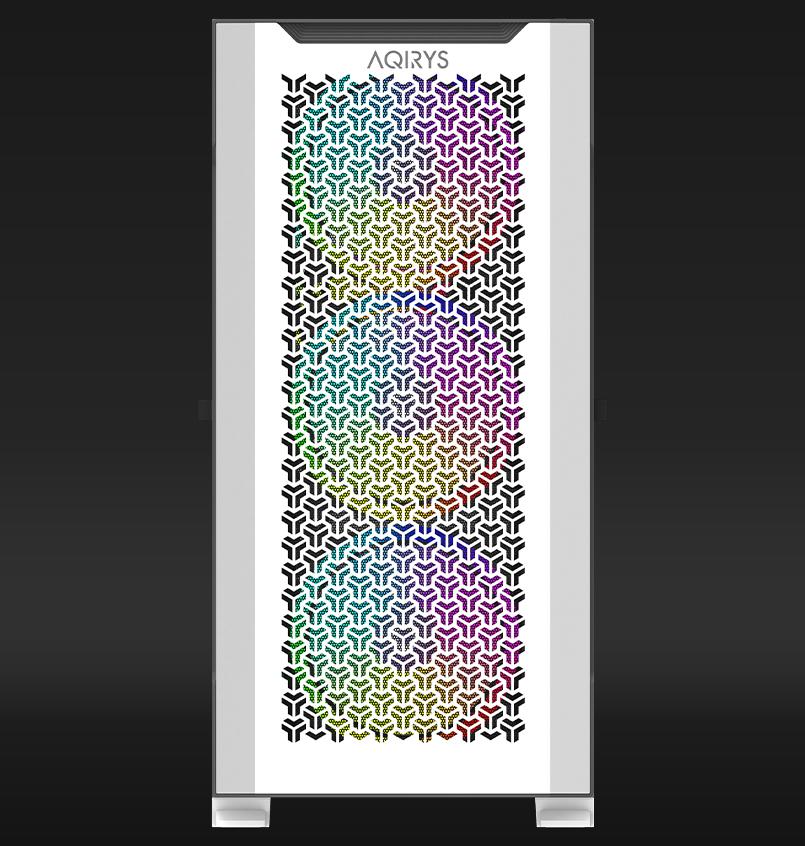 Carcasa AQIRYS Aquilla, Mid-Tower, fara sursa, E-ATX, White 3 Carcasa AQIRYS Aquilla, Mid-Tower, fara sursa, E-ATX, White - imagine 3