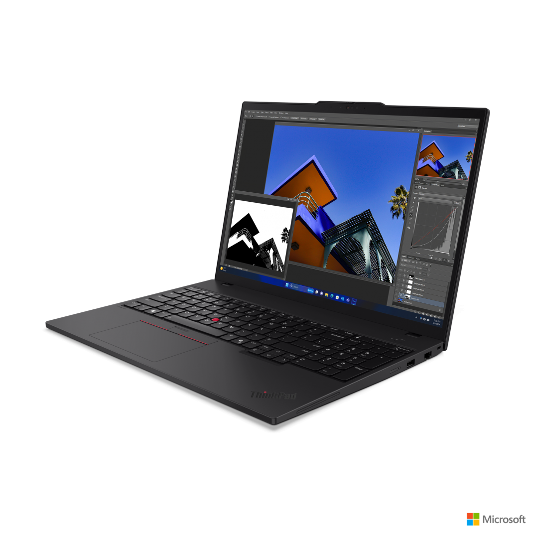 Laptop Lenovo ThinkPad T16 Gen 3 cu procesor Intel® Core™ Ultra 7 155U pana la 4.8GHz, 16" WUXGA, IPS, 64GB DDR5, 1TB SSD, Intel® Graphics, Windows 11 Pro, Black, 3Y Premier Support 4 Laptop Lenovo ThinkPad T16 Gen 3 cu procesor Intel® Core™ Ultra 7 155U pana la 4.8GHz, 16" WUXGA, IPS, 64GB DDR5, 1TB SSD, Intel® Graphics, Windows 11 Pro, Black, 3Y Premier Support - imagine 4