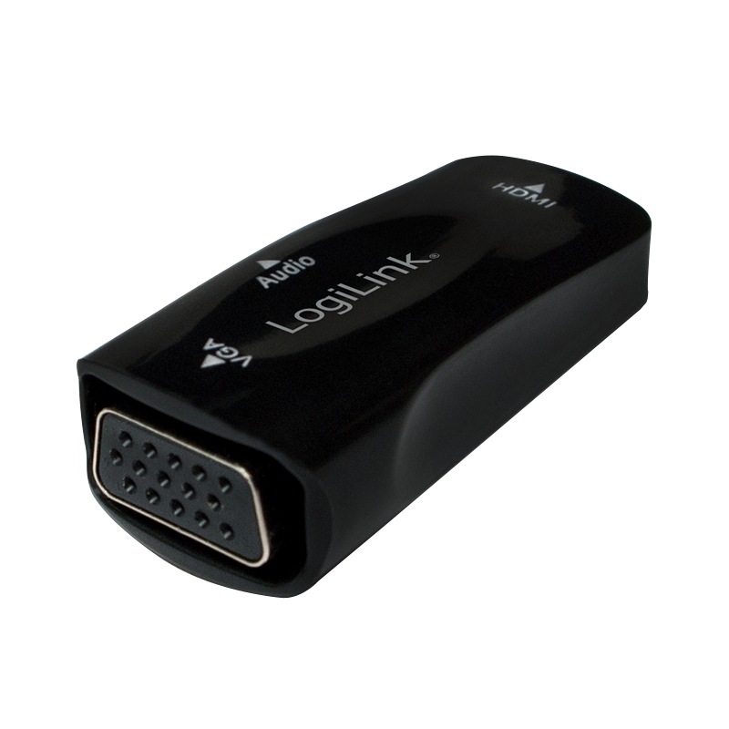 ADAPTOR video LOGILINK, HDMI (M) la VGA (M), rezolutie maxima Full HD (1920 x 1080) la 30 Hz, black, "CV0108" (timbru ve 2 ADAPTOR video LOGILINK, HDMI (M) la VGA (M), rezolutie maxima Full HD (1920 x 1080) la 30 Hz, black, "CV0108" (timbru ve - imagine 2
