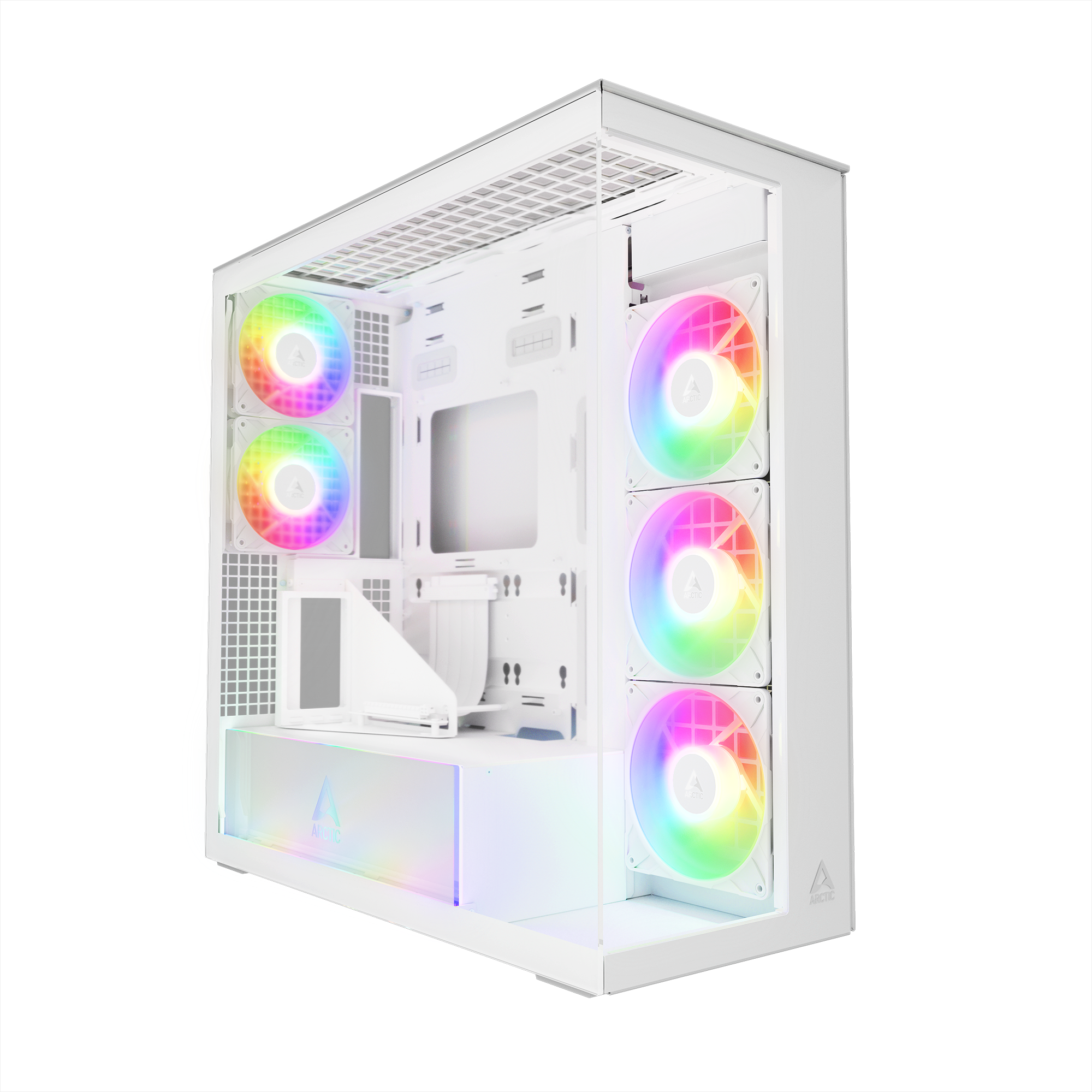 Carcasa ARCTIC Xtender VG, MiddleTower, E-ATX, riser PCIe inclus, Alb 1 Carcasa ARCTIC Xtender VG, MiddleTower, E-ATX, riser PCIe inclus, Alb