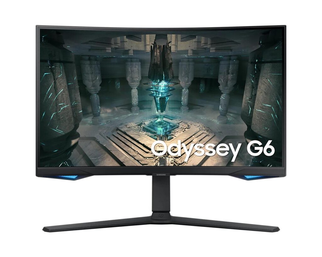 Monitor Gaming curbat LED SAMSUNG Odyssey G6 LS27BG650EUXEN, 27″, QHD, 240Hz, AMD FreeSync Premium Pro, HDR600, negru