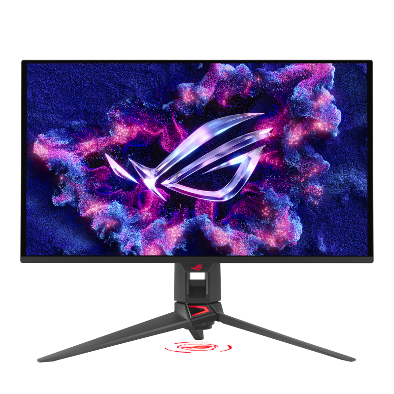 Monitor Gaming Asus PG27UCDM 26.5″, QLED 3840×2160, 240Hz, 0.03ms, HDMI, USB, VESA, Negru