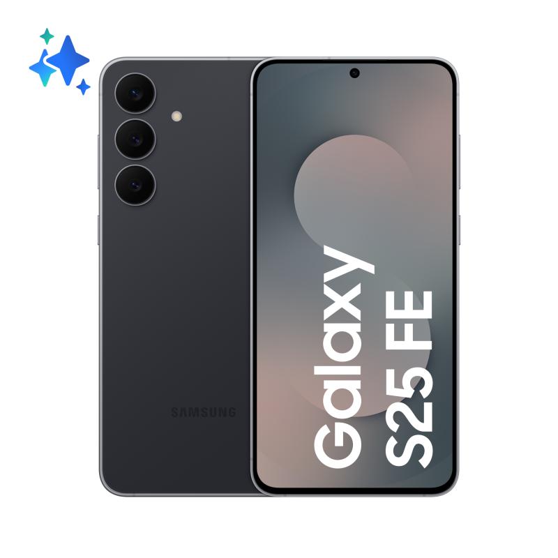 Telefon mobil Samsung Galaxy S25 FE, Dual SIM, 8GB RAM, 128GB, 5G, Jetblack