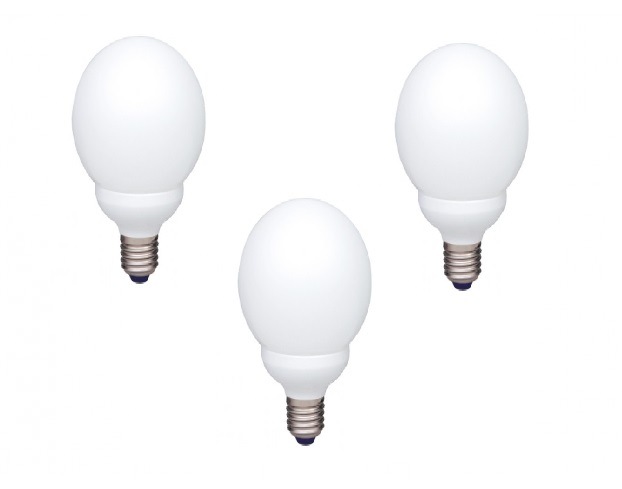 Set 3 becuri economice Panasonic EFG18E65HD-3, putere lampa 18W, echivalent pentru incandescenta 80W