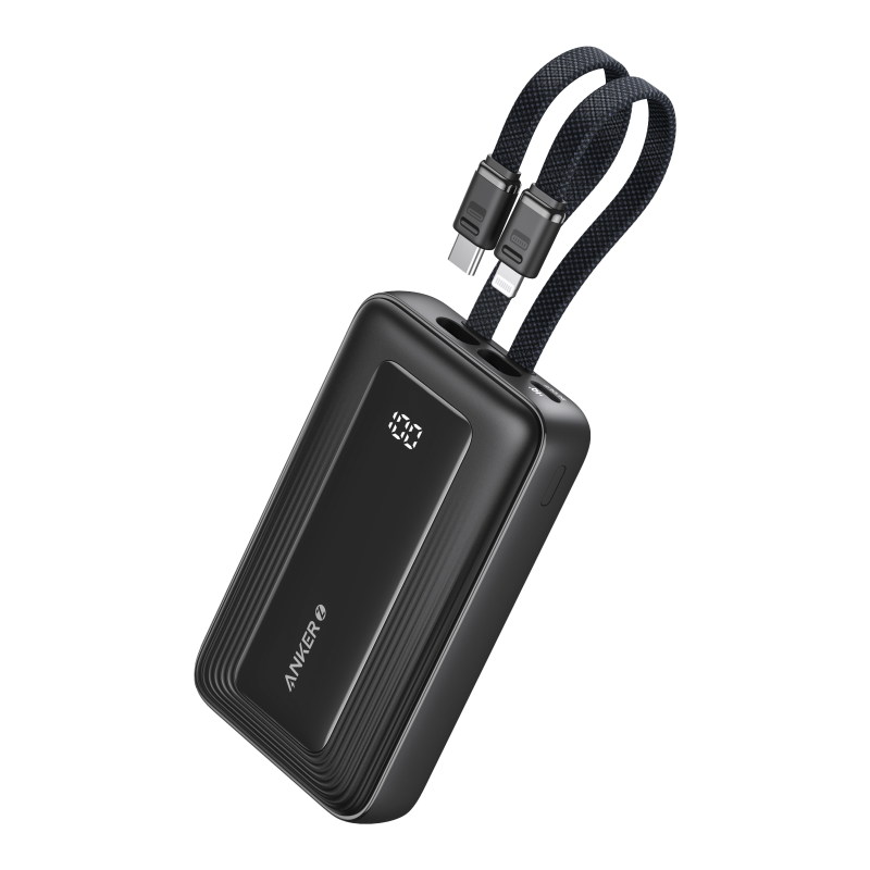 Baterie Externa Anker A1680H12 Zolo 10000mAh 35W QC + PD 1 x USB-A – 2 x USB-C Negru