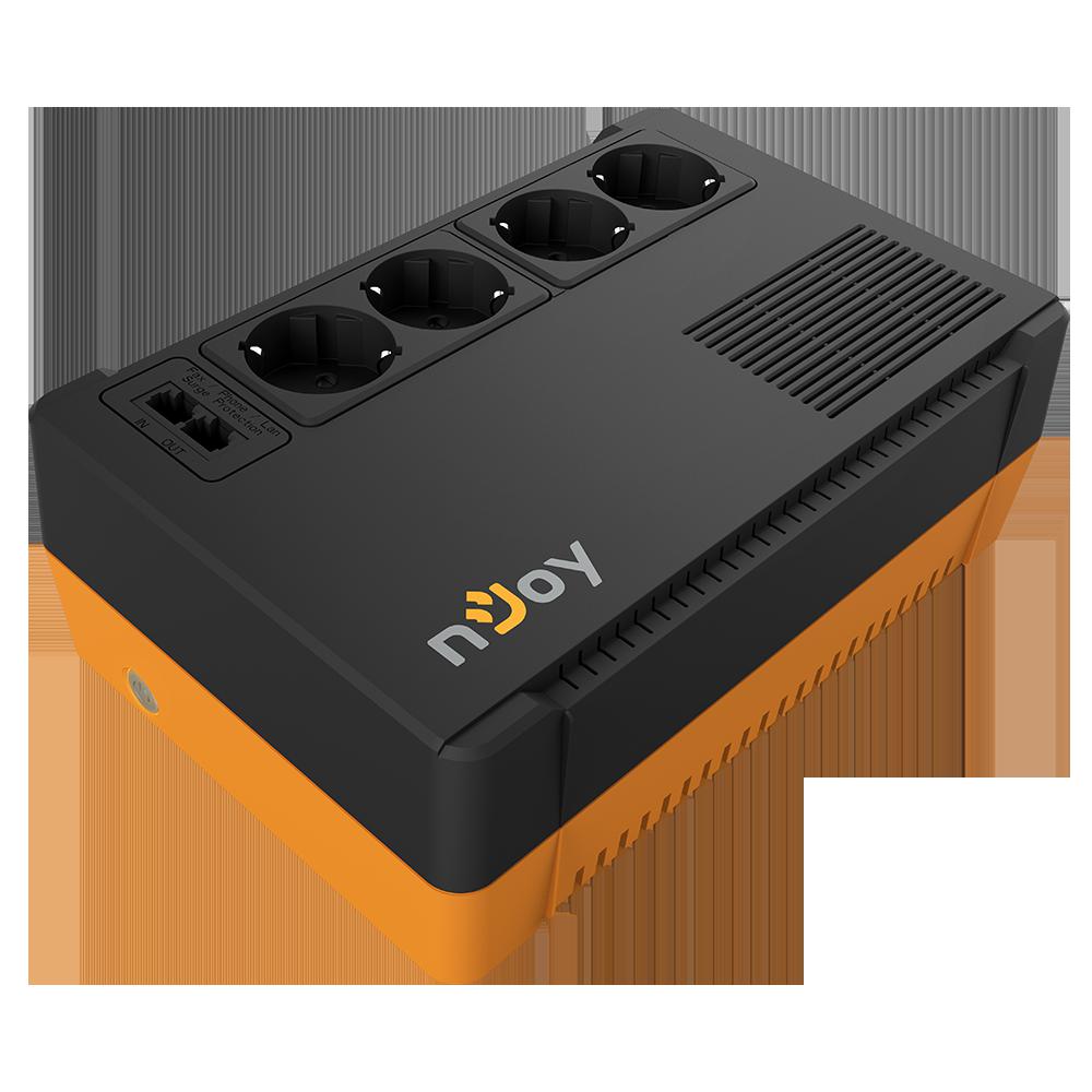 UPS nJoy Soter 600, 600VA/ 360W, 4 Prize Schuko cu protectie, functie auto-restart, Stabilizator de tensiune (AVR) 2 UPS nJoy Soter 600, 600VA/ 360W, 4 Prize Schuko cu protectie, functie auto-restart, Stabilizator de tensiune (AVR) - imagine 2
