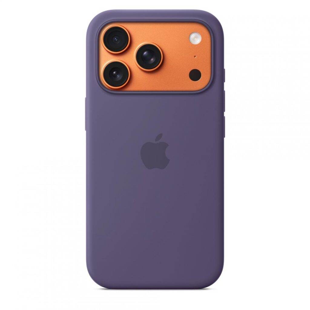 Husa de protectie Apple Silicone Case cu MagSafe pentru iPhone 17 Pro, Purple Fog