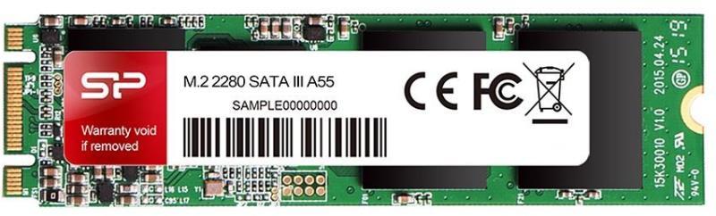 Solid-state drive (SSD) Silicon Power Slim A55, 256 GB, M.2
