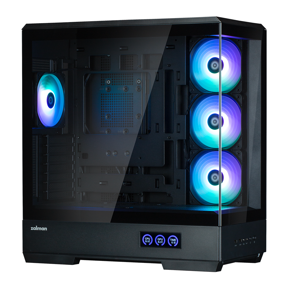 Carcasa PC, Zalman, P50, Negru 4 Carcasa PC, Zalman, P50, Negru - imagine 4