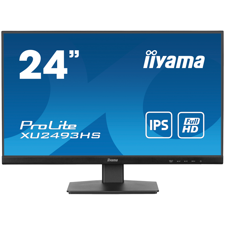 Monitor LED IPS iiyama ProLite XU2493HS-B6 23.8″ Full HD, 100Hz, 0.5ms, HDMI, DisplayPort, Flicker-free + Blue light