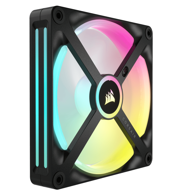 Ventilator Corsair iCUE LINK QX140 RGB Magnetic Dome, Starter Kit, 140 mm, negru 5 Ventilator Corsair iCUE LINK QX140 RGB Magnetic Dome, Starter Kit, 140 mm, negru - imagine 5