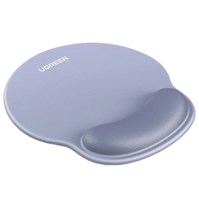 Mousepad ergonomica Ugreen, Lycra + Poliuretan, 220x245x5mm, Gri