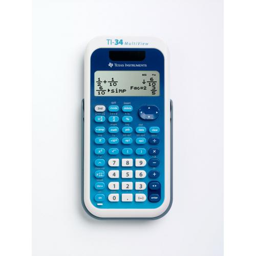 Calculator stiintific Texas Instruments TI-34 MultiView™, afisaj MultiView™ 4 linii