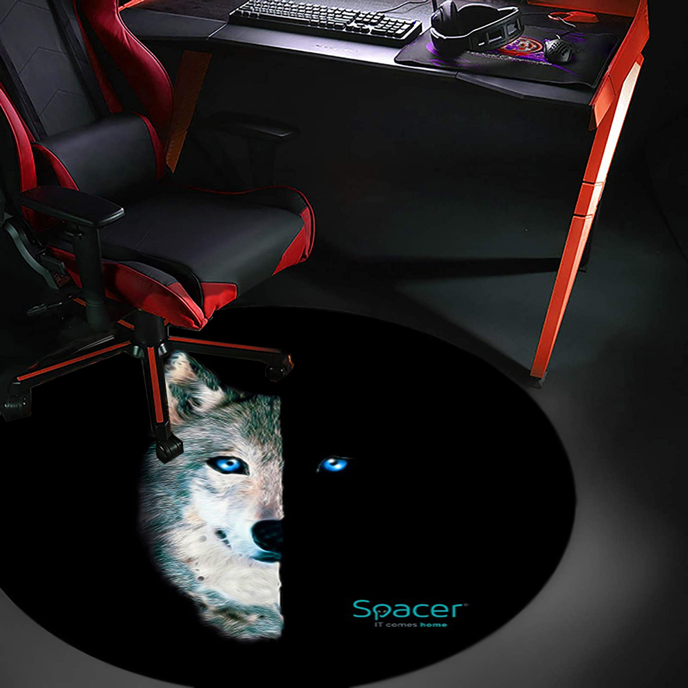 Covor Spacer pentru scaun, model wolf 3 Covor Spacer pentru scaun, model wolf - imagine 3