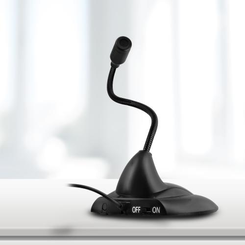 Microfon de Birou TnB MICTABLE Flexibil Negru