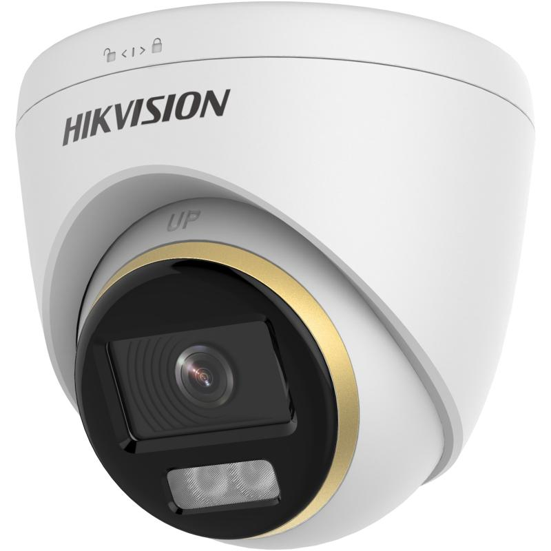 Camera de supraveghere Turret 3K ColorVu Dual-light PoC Hikvision DS-2CE72KF3T-LE(2.8MM)