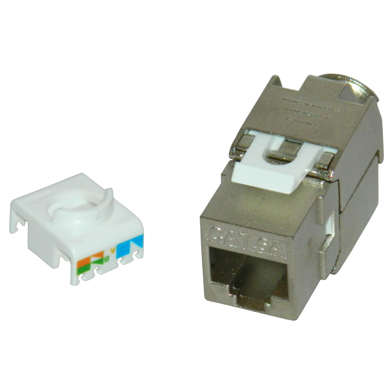 Keystone cat6A FTP, toolless – EMTEX, „EMT-KJ6A-FTP”
