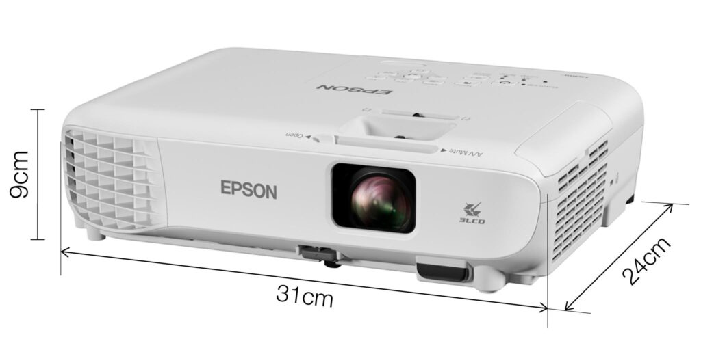 Videoproiector EPSON EB-W06, WXGA 1280 x 800, 3700 lumeni