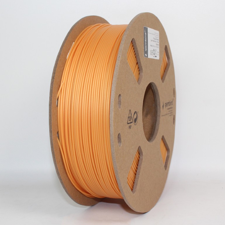 Filament 3D Gembird PLA-plus Aur Metalic 1.75mm 1kg 1 Filament 3D Gembird PLA-plus Aur Metalic 1.75mm 1kg