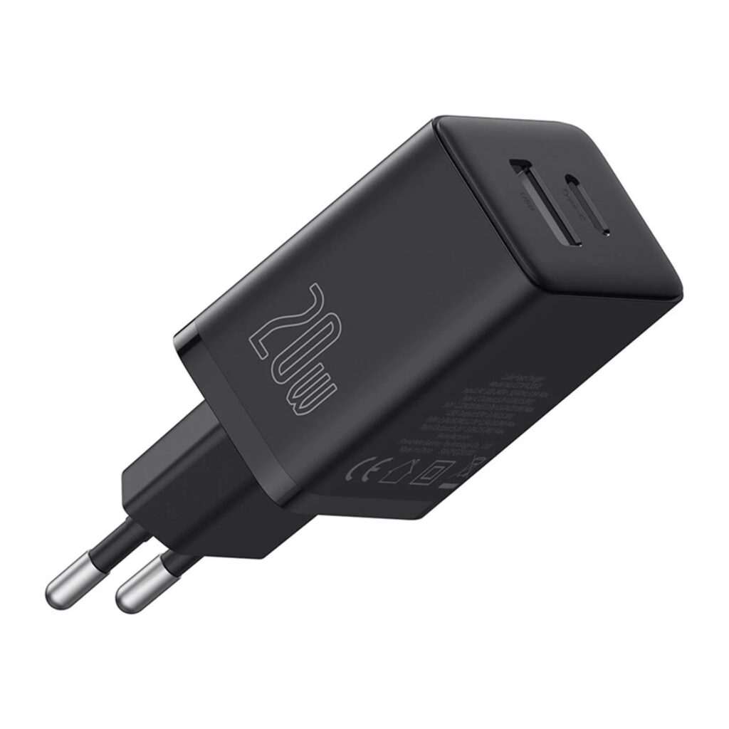 Incarcator USB, Type-C, Fast Charge 20W – Baseus (P10111403113-00) – Cluster Black