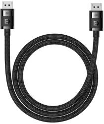 Cablu video Baseus High Definition, DisplayPort tata – DisplayPort tata, 8K, 60Hz, HDR, 3D, 32Gbps, 1.5m, Negru