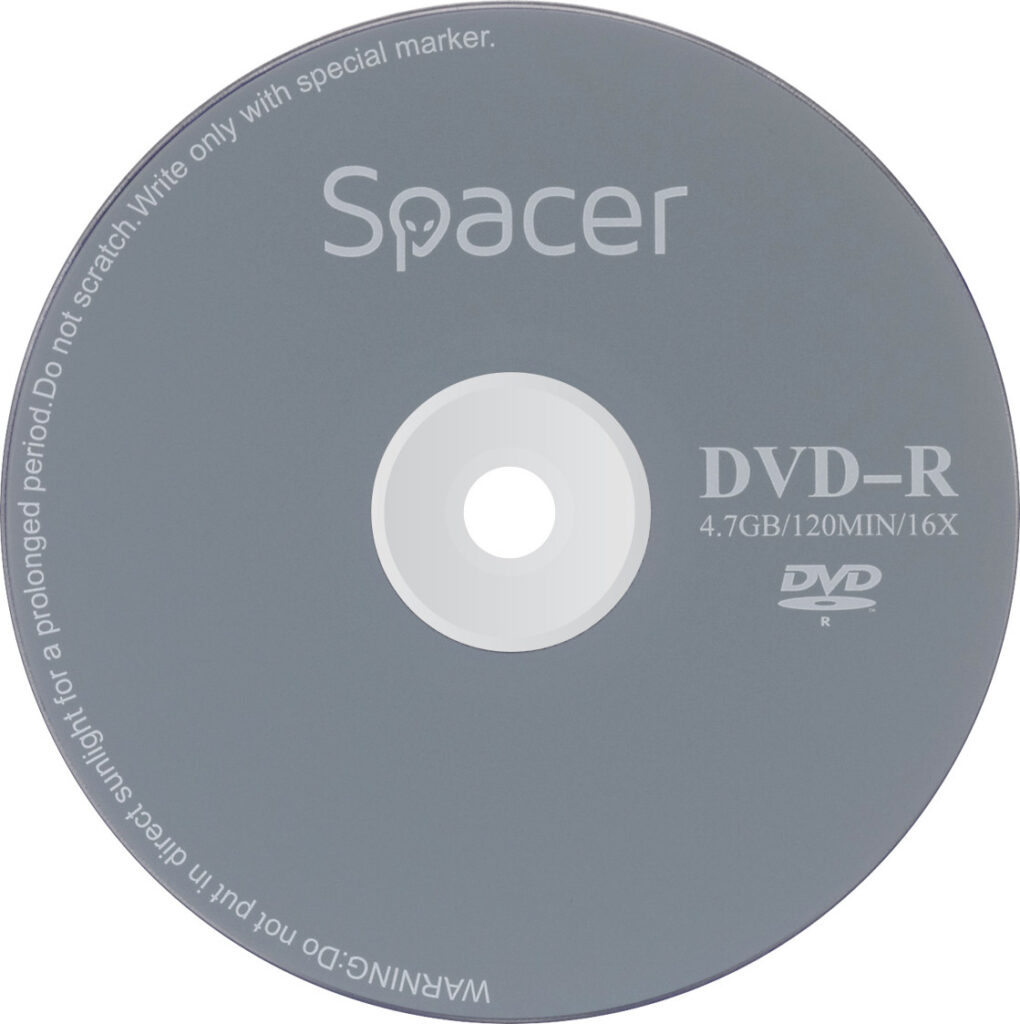 DVD-R SPACER  4.7GB, 120min, viteza 16x,  1 buc, plic, „DVDR01” 8115 001 001 157227.0