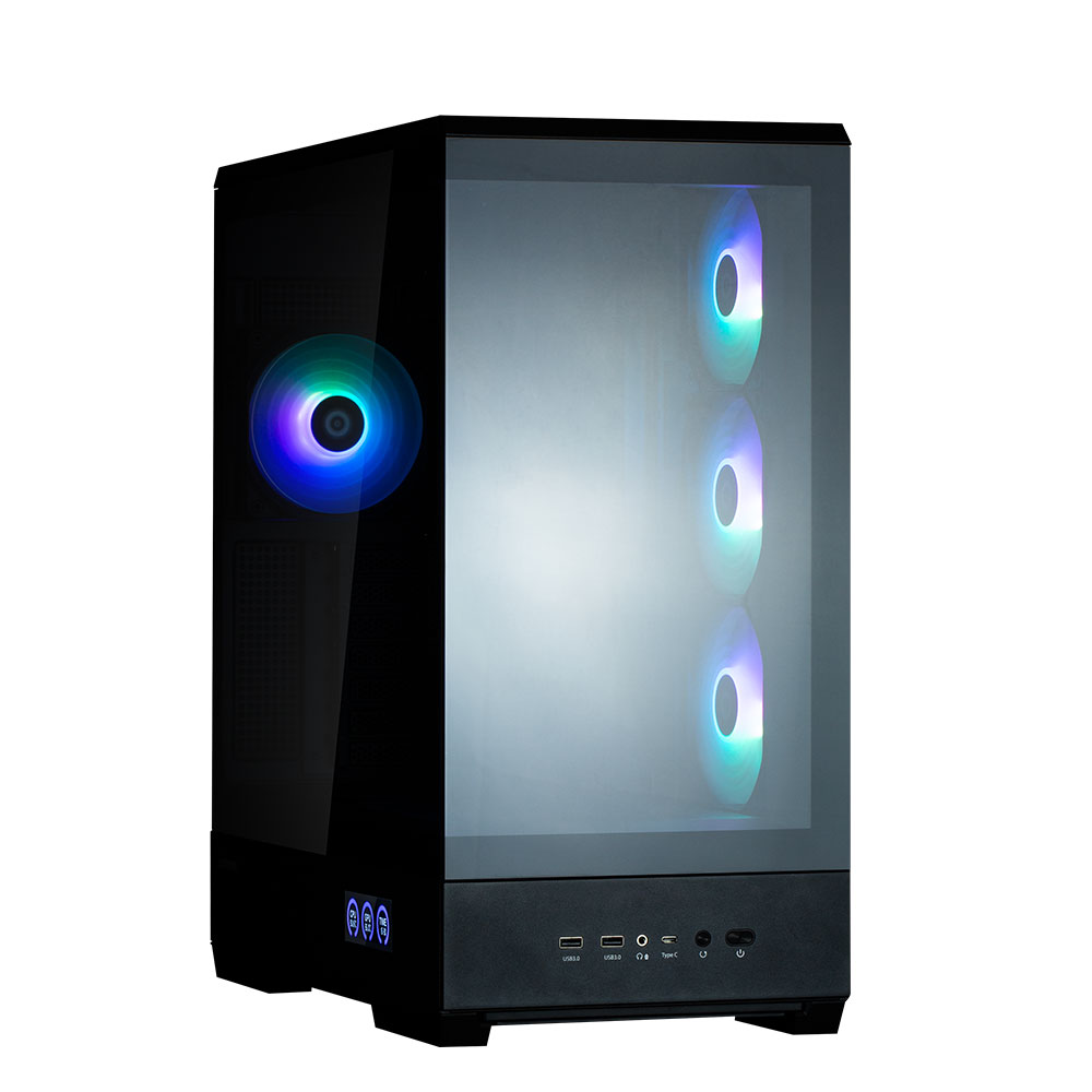 Unitate Semi-tower ATX Zalman P50 DS BLACK Negru 2 Unitate Semi-tower ATX Zalman P50 DS BLACK Negru - imagine 2