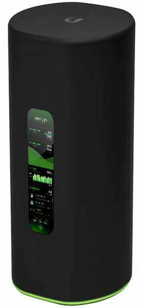 Router wireless Ubiquiti AFI-ALN-R AmpliFi Alien, WiFi 6, Dual-band Gigabit, Touchscreen display