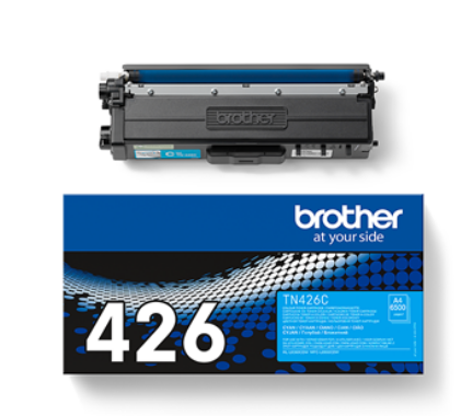 Toner laser Brother TN-426C, original, 6500 pagini, Cyan 3 Toner laser Brother TN-426C, original, 6500 pagini, Cyan - imagine 3