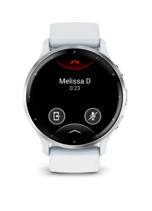 Smartwatch Garmin Venu 3, GPS, Wi-Fi, curea silicon, 45mm, Silver/Whitestone 2 Smartwatch Garmin Venu 3, GPS, Wi-Fi, curea silicon, 45mm, Silver/Whitestone - imagine 2