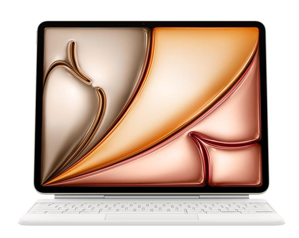 Tastatura Apple Magic Keyboard pentru iPad Air 13-inch (M3), Romanian, White 2 Tastatura Apple Magic Keyboard pentru iPad Air 13-inch (M3), Romanian, White - imagine 2