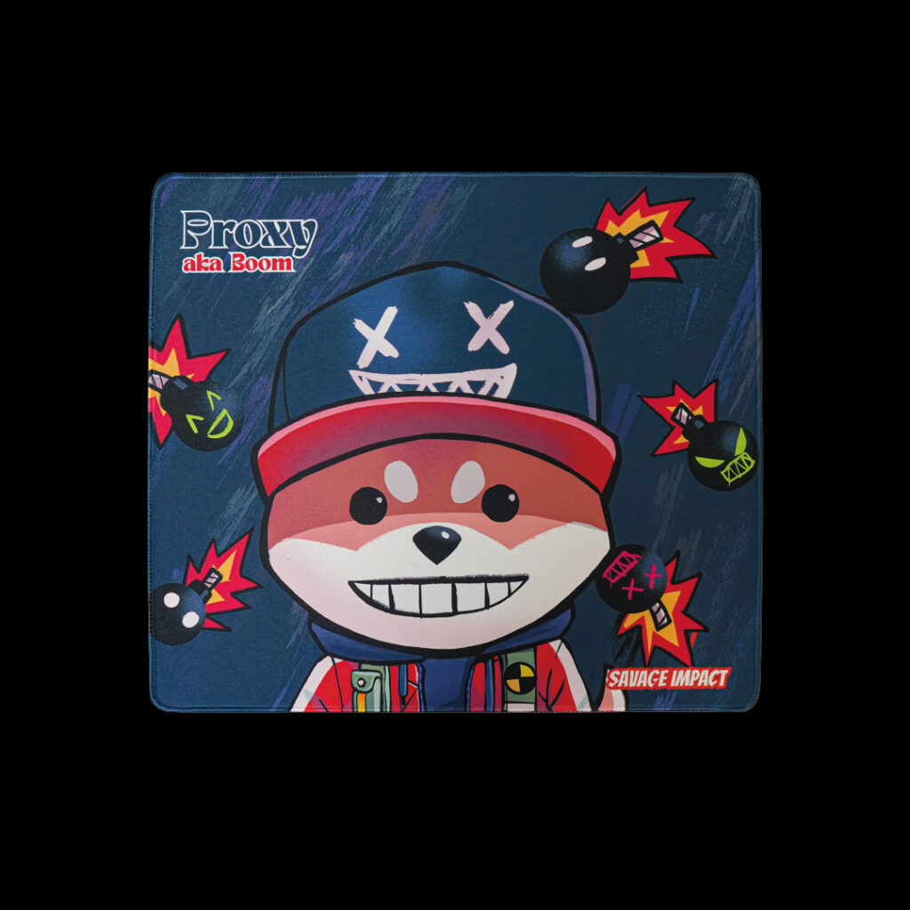 MousePAD A4TECH gaming, Bloody „BP-45” Proxy Boom Ink, cauciuc si material textil, 452 x 400 x 5 mm