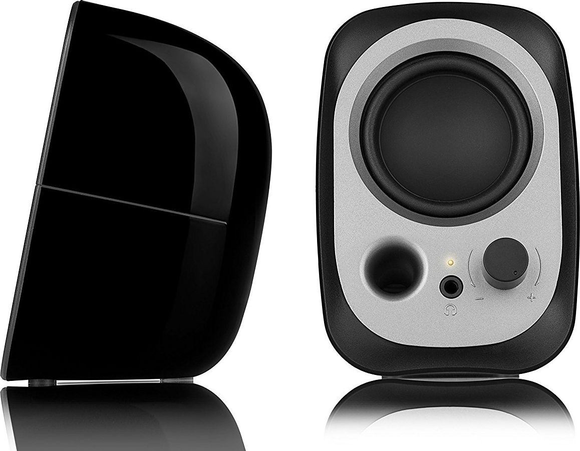 Boxe Edifier 2.0 R12U, 4W, USB, Negru 2 Boxe Edifier 2.0 R12U, 4W, USB, Negru - imagine 2