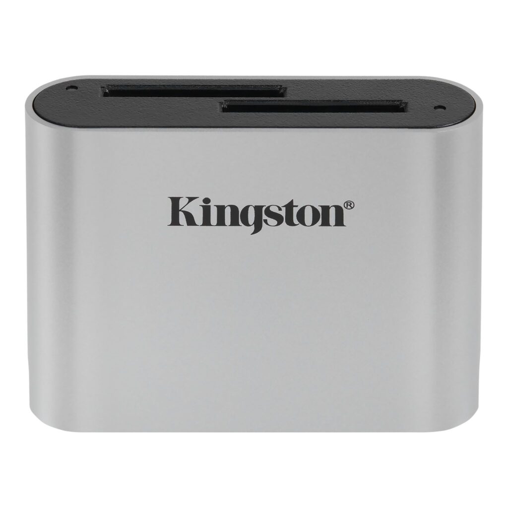 Accesoriu Kingston Workflow Station Card Reader Dual-Slot, SDHC si SDXC UHS-II, USB3.2 Gen1