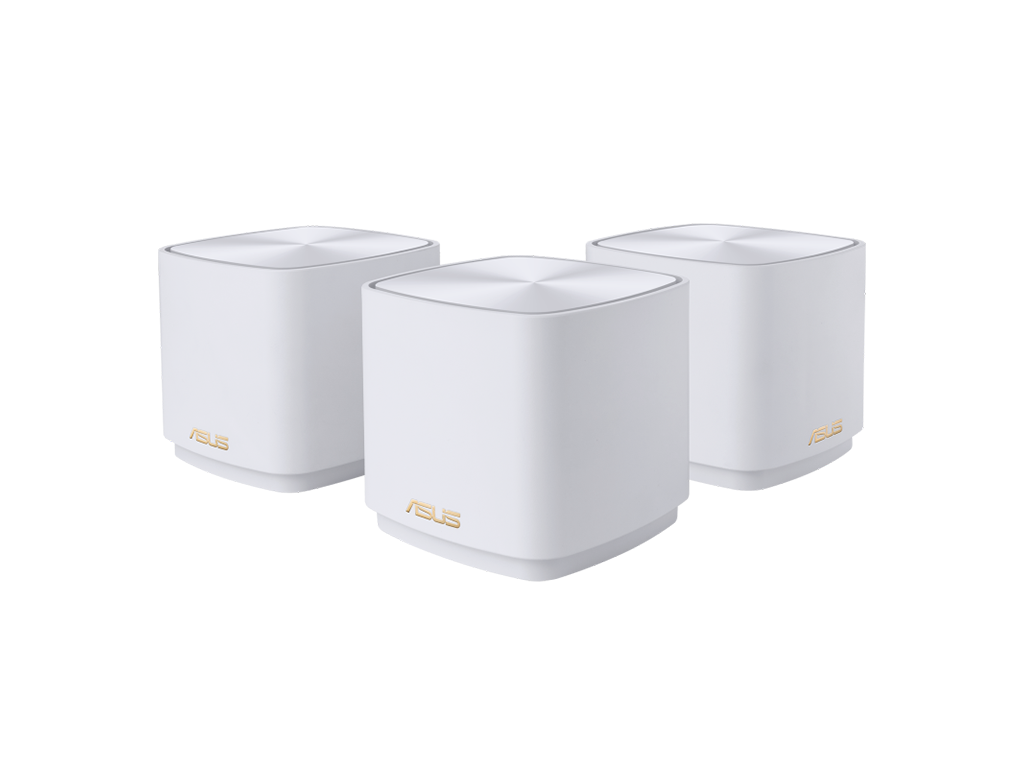 Sistem Wi-Fi Mesh ASUS ZenWiFi XD4 Plus (W-2-PK), AX1800, Dual-Band, acoperire 307m², Dual-Core CPU, 128MB/256MB Flash/RAM, Gigabit, AiProtection Classic, Traditional QoS, VPN server/client, IPTV, AiMesh, montare pe perete