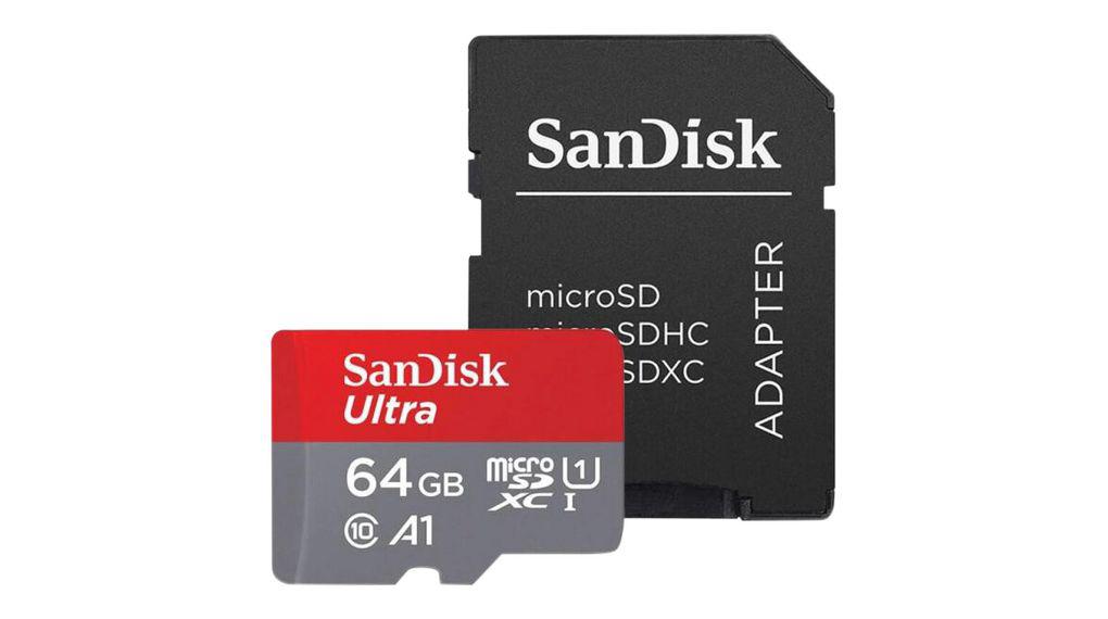 Card de memorie SanDisk Ultra microSDXC, 64GB, 120MB/s, A1 Class 10 UHS-I + SD Adapter 3 Card de memorie SanDisk Ultra microSDXC, 64GB, 120MB/s, A1 Class 10 UHS-I + SD Adapter - imagine 3