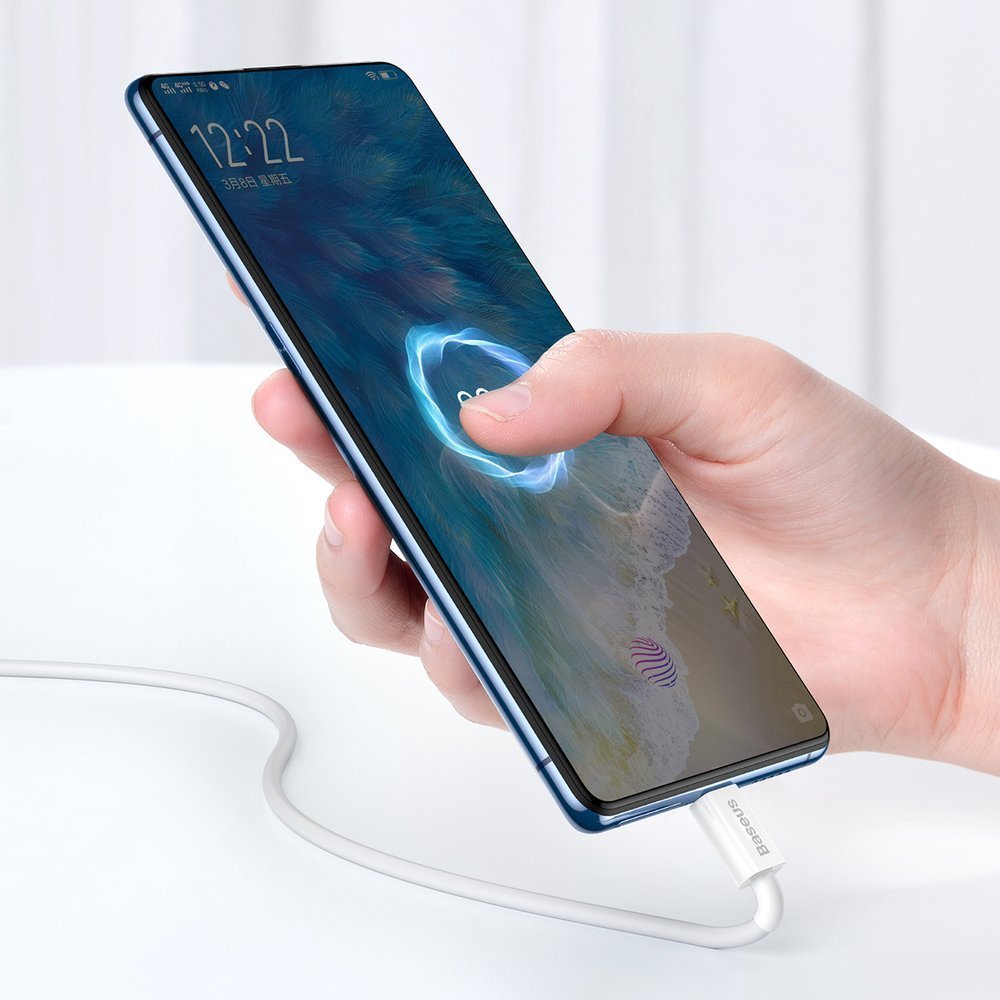 Cablu Date si Incarcare Baseus, Superior Series CAMYS-02, USB la MicroUSB, 1m, 2A, Alb 4 Cablu Date si Incarcare Baseus, Superior Series CAMYS-02, USB la MicroUSB, 1m, 2A, Alb - imagine 4