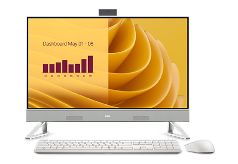 Desktop PC Dell All In One, 27″ FHD Touchscreen, 16GB RAM, 1TB SSD, GeForce MX570, Windows 11 Pro