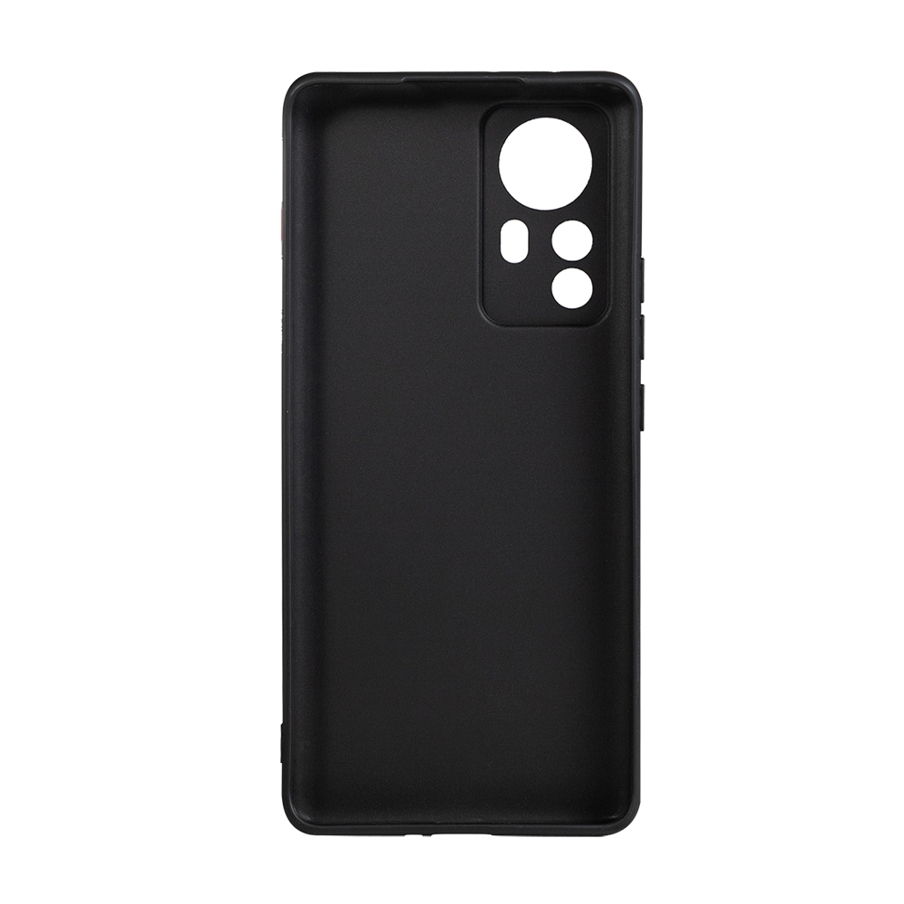 Husa de protectie Spacer pentru Xiaomi 12 Pro, material flexibil TPU, Negru 3 Husa de protectie Spacer pentru Xiaomi 12 Pro, material flexibil TPU, Negru - imagine 3