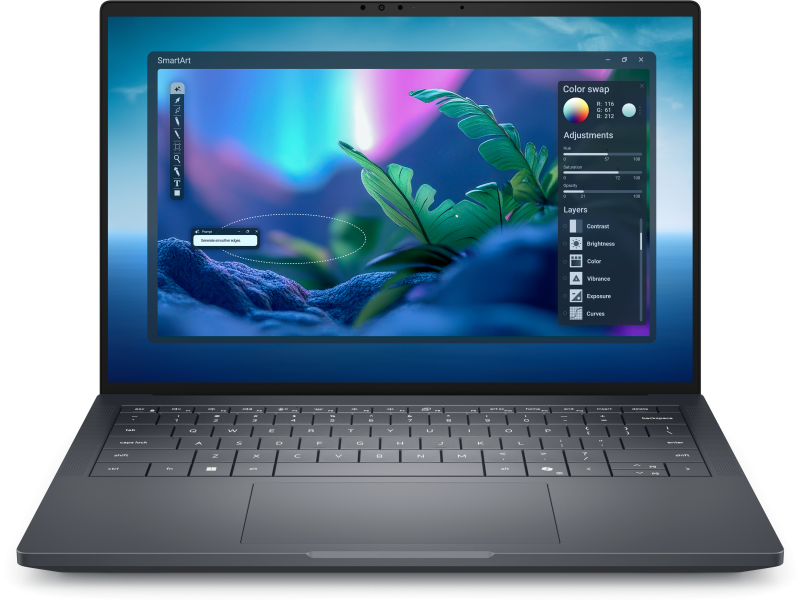 Laptop Dell Pro Max 14 Premium MA14250 Procesor Intel® Core™ Ultra 7 265H 24M Cache, up to 5.30 GHz 14″ WUXGA, 32GB, 1TB SSD, NVIDIA RTX PRO 1000 @8GB, Win 11 Pro, Gri