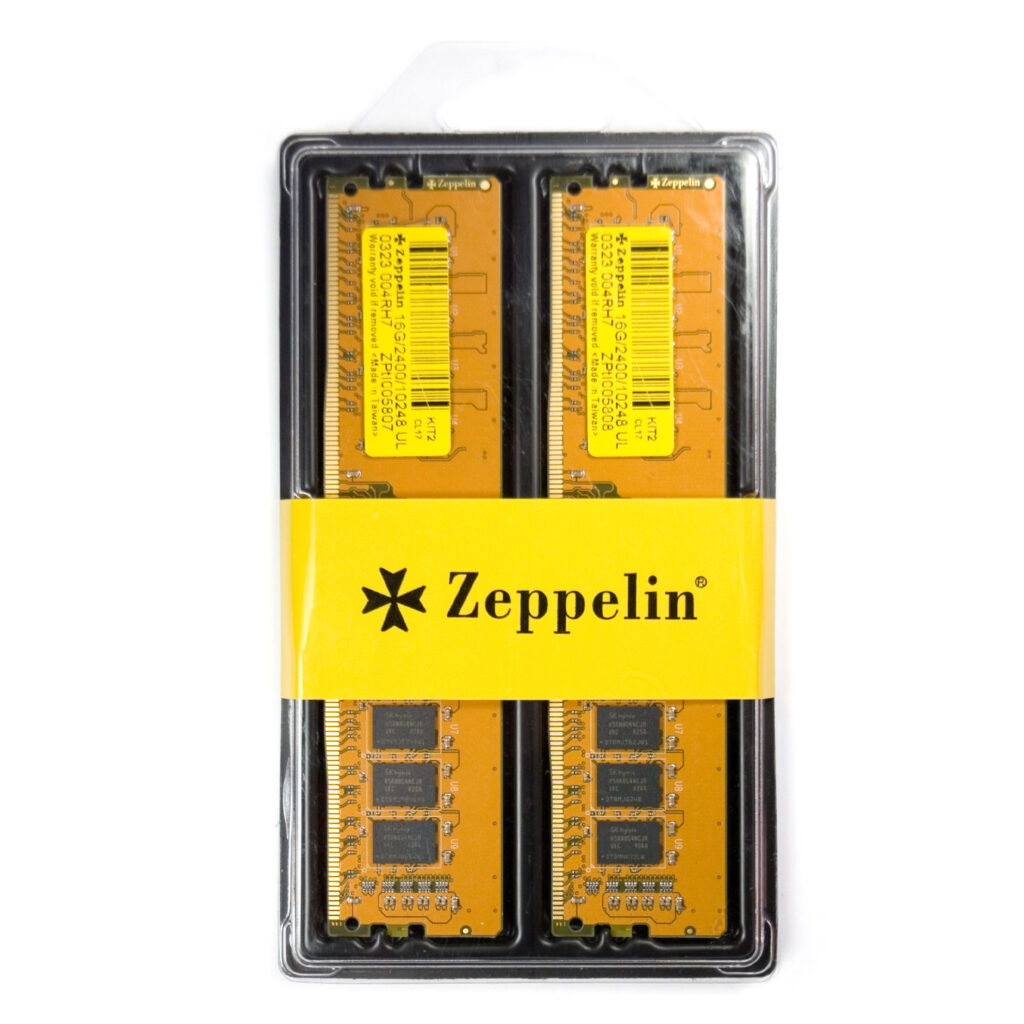 Memorie DDR Zeppelin DDR4 32GB frecventa 2400 Mhz (kit 2x 16GB) dual channel kit