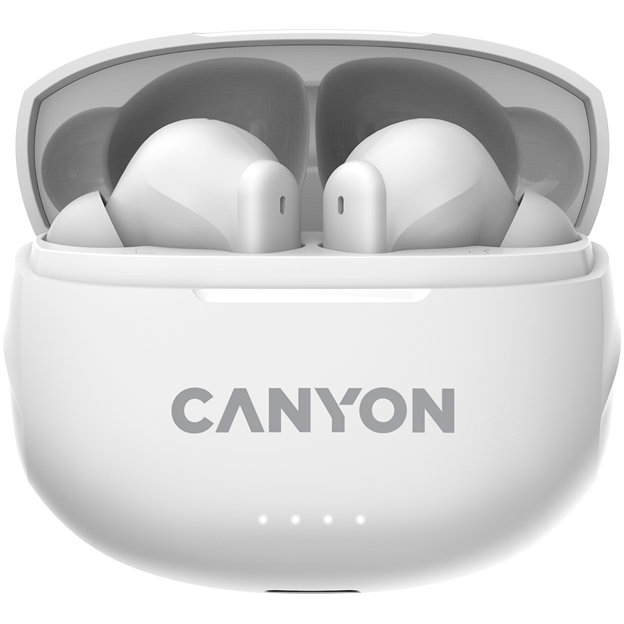 Casti wireless, Canyon, TWS-8, Alb