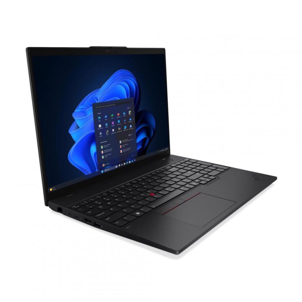 Laptop Lenovo ThinkPad L16 Gen 2 cu procesor Intel® Core Ultra 7 255U pana la 5.2GHz, 16″ WUXGA , IPS, 32GB DDR5 RAM, 1TB SSD, Intel® Graphics, Windows® 11 Pro, Black, 3y on-site Premium Care