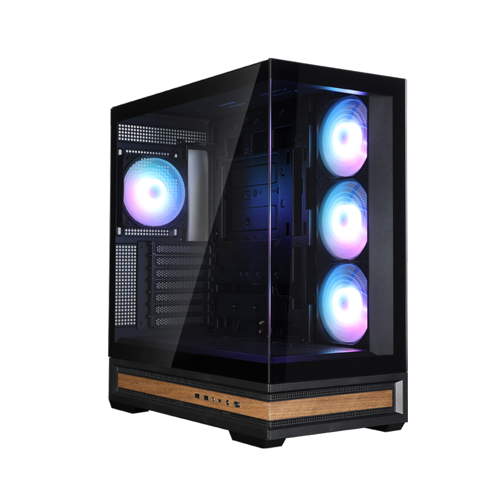 Carcasa ATX Semi-tower Zalman P40, neagra, midi-tower, USB-C, 235mm 2 Carcasa ATX Semi-tower Zalman P40, neagra, midi-tower, USB-C, 235mm - imagine 2
