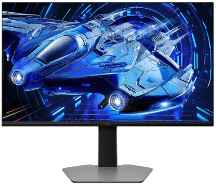 Monitor Gaming QD-Mini LED TCL 27G64, 27″, QHD (2560×1440), 180Hz, 1ms GTG, AMD FreeSync™ Premium, G-Sync™ Compatible, HDR600, 2x HDMI, Display Port, Jack, Pivot, negru/gri