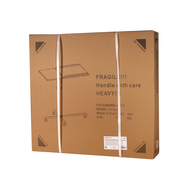 Stand mobil Logilink BP0068, pentru proiector/laptop, reglabil inaltime, inclinare, roti, maxim 10 Kg 3 Stand mobil Logilink BP0068, pentru proiector/laptop, reglabil inaltime, inclinare, roti, maxim 10 Kg - imagine 3