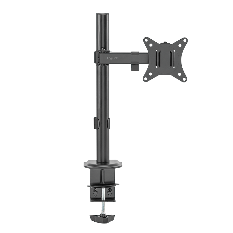 SUPORT de birou LOGILINK, pt 1 TV/monitor plat, diag. max 32 inch, rotatie, inclinare, orizontala, verticala, max 9 Kg, negru, „BP0171”
