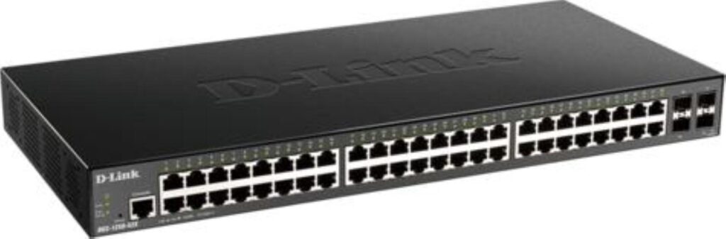 Switch D-Link DGS-1250-52X, 48 Porturi Gigabit