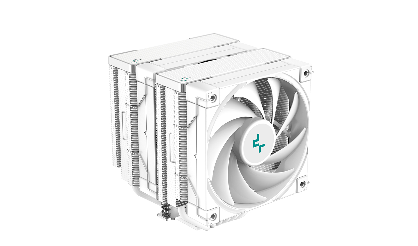 Cooler DeepCool AK620 WH, 240mm, cu aer, skt. Intel/ AMD, iluminare nu e cazul 1 Cooler DeepCool AK620 WH, 240mm, cu aer, skt. Intel/ AMD, iluminare nu e cazul